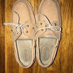 Tan Sperry Top Sider
